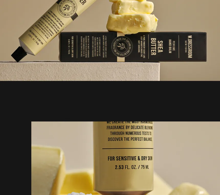 W.DRESSROOM - Perfume Hand Balm Shea Butter 75ml