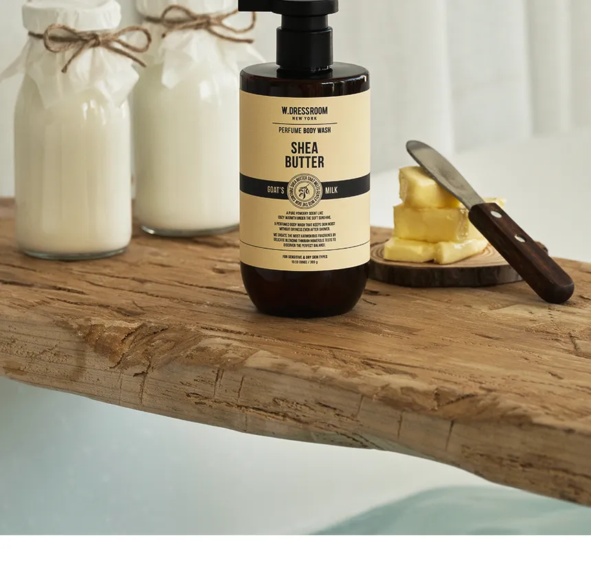 W.DRESSROOM - Perfume Body Wash Shea Butter 300g