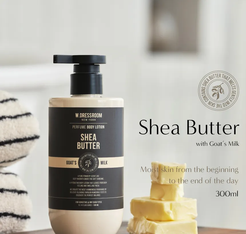 W.DRESSROOM - Perfume Body Lotion Shea Butter 300ml