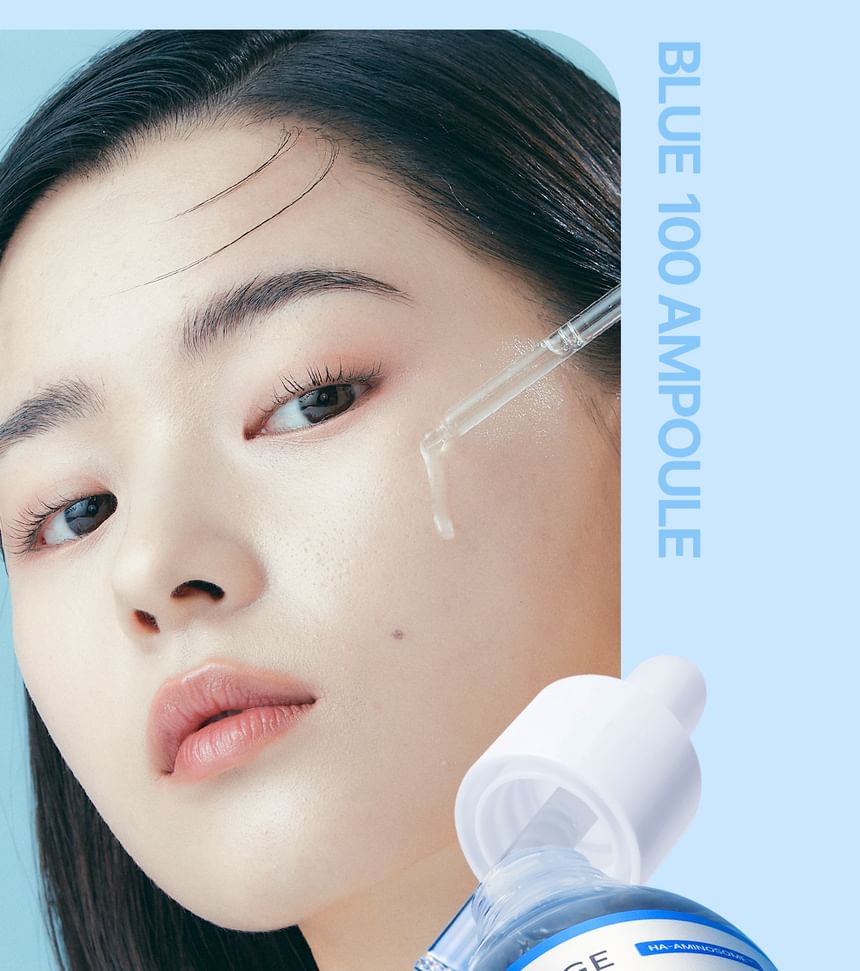 WELLAGE - Real Hyaluronic Blue 100 Ampoule 60ml