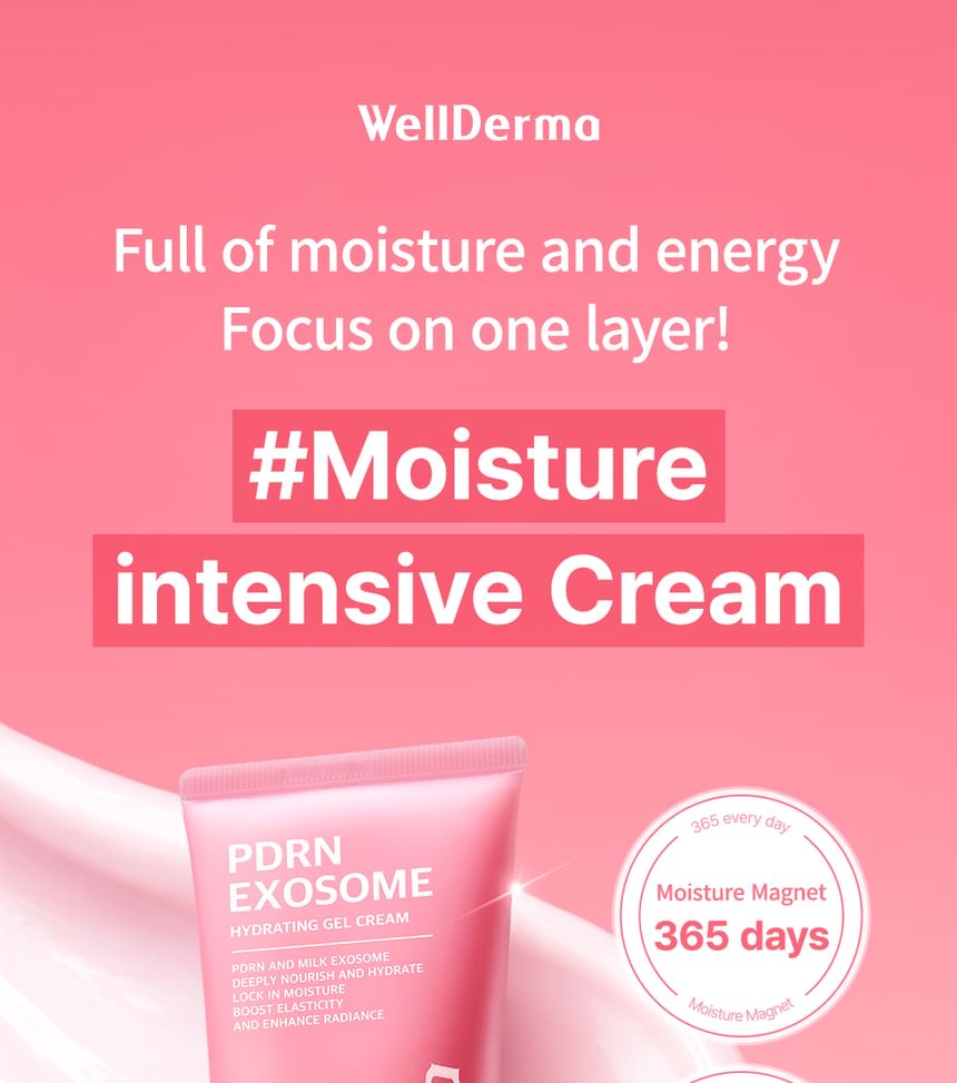 WellDerma - PDRN Exosome Hydrating Gel Cream 100ml