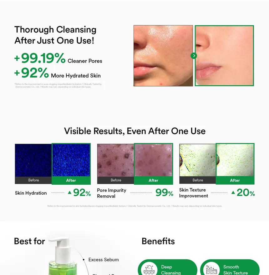 Veganifect - Clean And Glow Green Barley Gel Cleanser 205ml