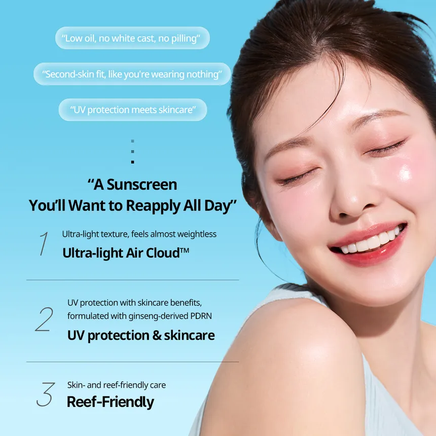 VT - PDRN Air Cloud Sunscreen 50ml