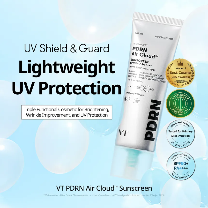 VT - PDRN Air Cloud Sunscreen 50ml