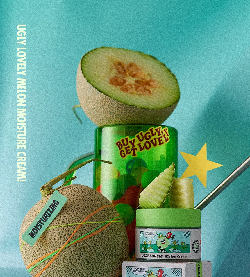 UGLY LOVELY - Melon Moisture Cream 50ml