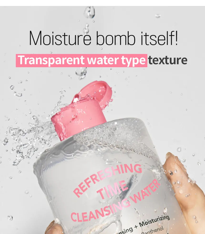 UNLEASHIA - reduire Refreshing Time Cleansing Water 400ml
