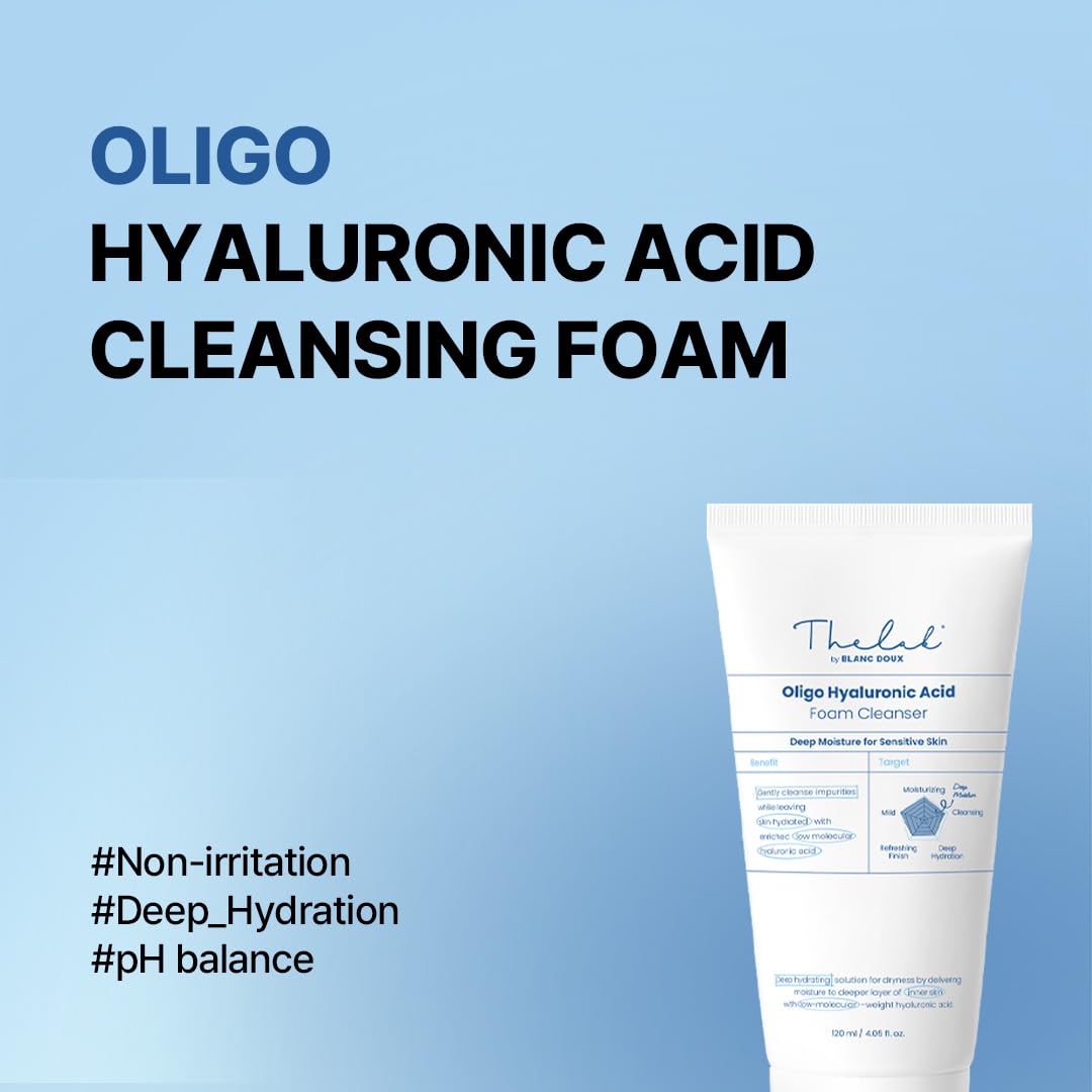 THE LAB by BLANC DOUX - Oligo Hyaluronic Acid Foam Cleanser 120ml