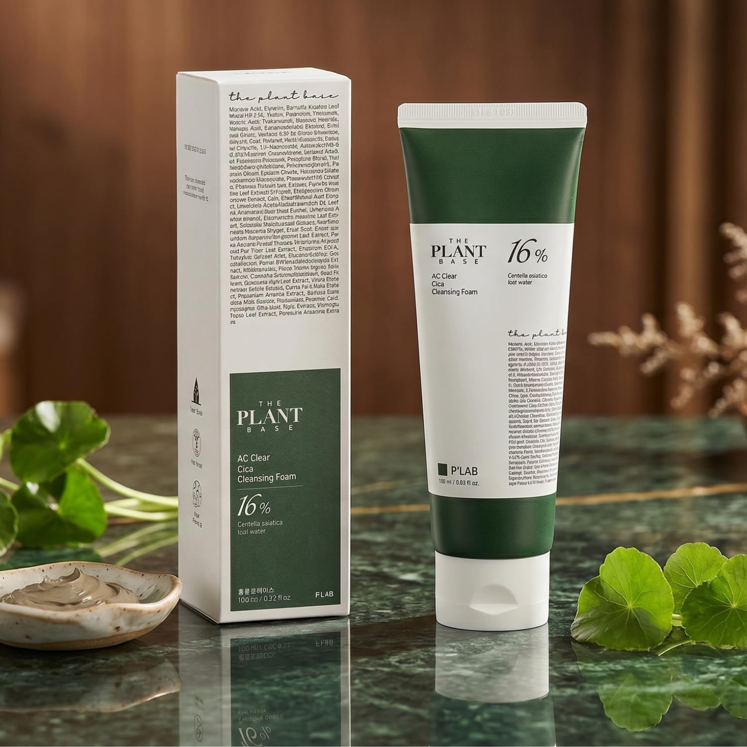 THE PLANT BASE - AC Clear Cica Cleansing Foam 120ml