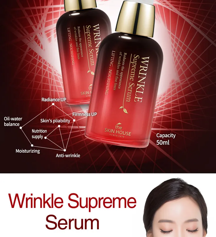 the SKIN HOUSE - Wrinkle Supreme Serum 50ml