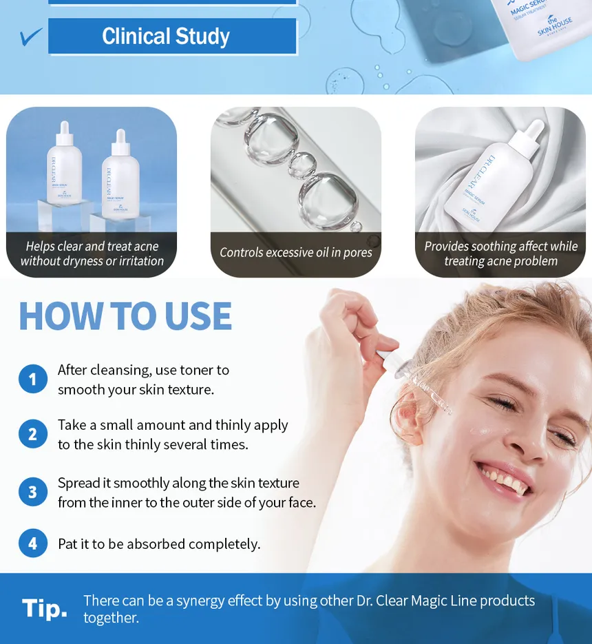the SKIN HOUSE - Dr. Clear Magic Serum 50ml