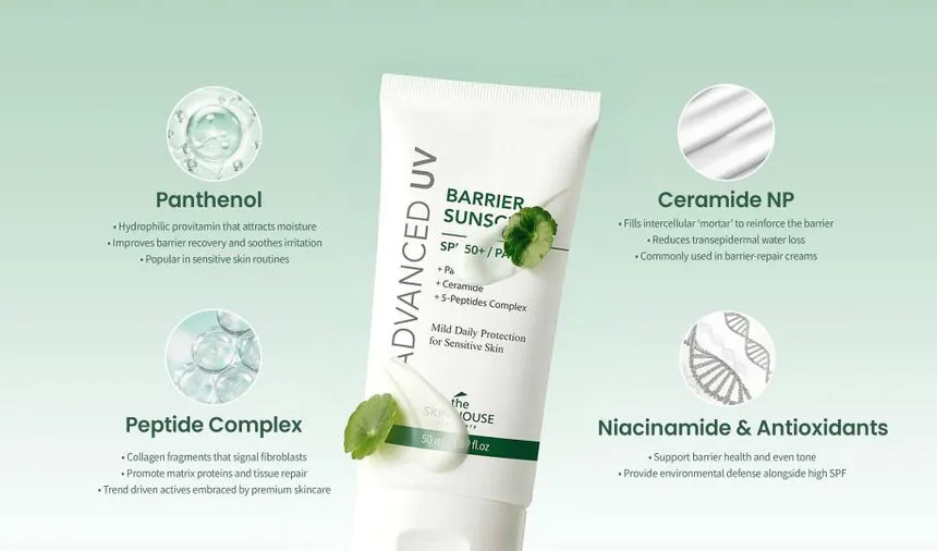 the SKIN HOUSE - Advanced UV Barrier Sunscreen 50ml