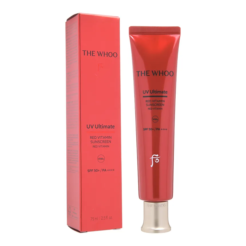 THE WHOO - UV Ultimate Red Vitamin Sunscreen 75ml