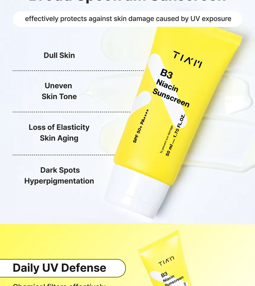 TIA'M - B3 Niacin Sunscreen 50ml