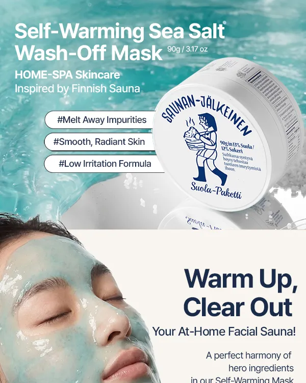 Torhop - Saunan Heating Salt Mask 90g
