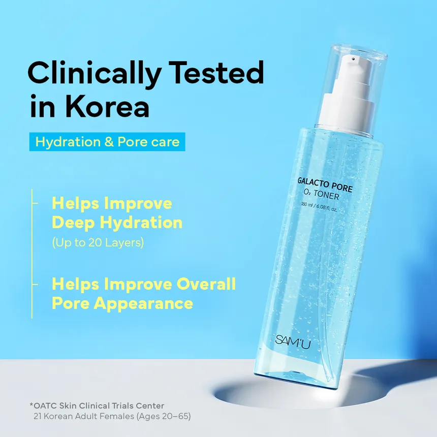 SAM'U - Galacto Pore O2 Toner 180ml