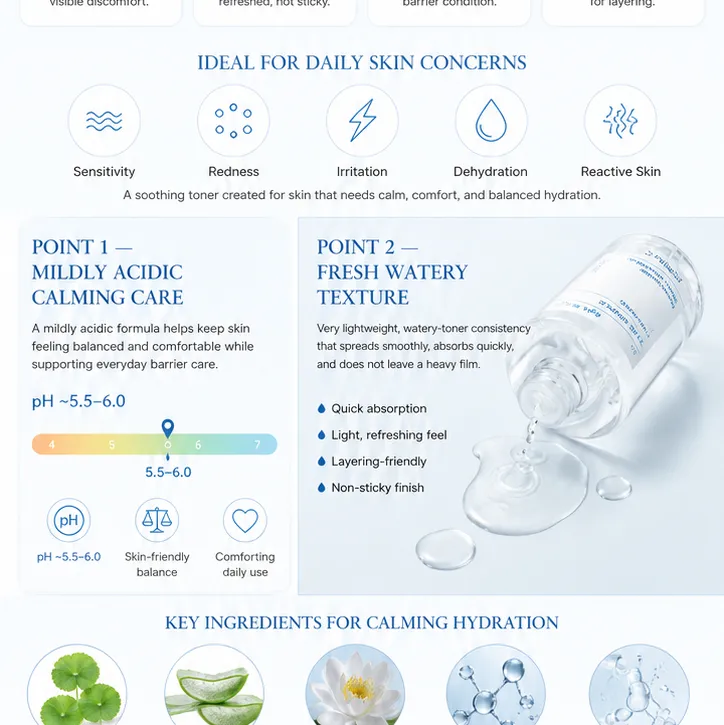 SCINIC - The Simple Calming Toner 145ml