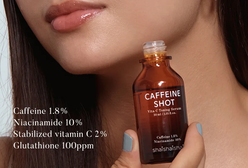 shaishaishai - CAFFEINE SHOT Vita C Toning Serum 30ml