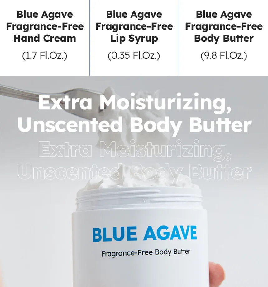 skybottle - Blue Agave Fragrance-Free Body Butter 290ml