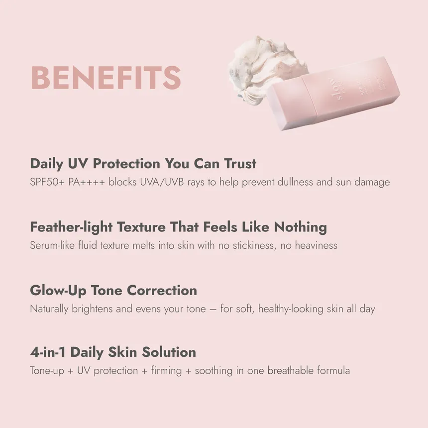 slowpure - Glow Up Fluid Sun Serum 50ml