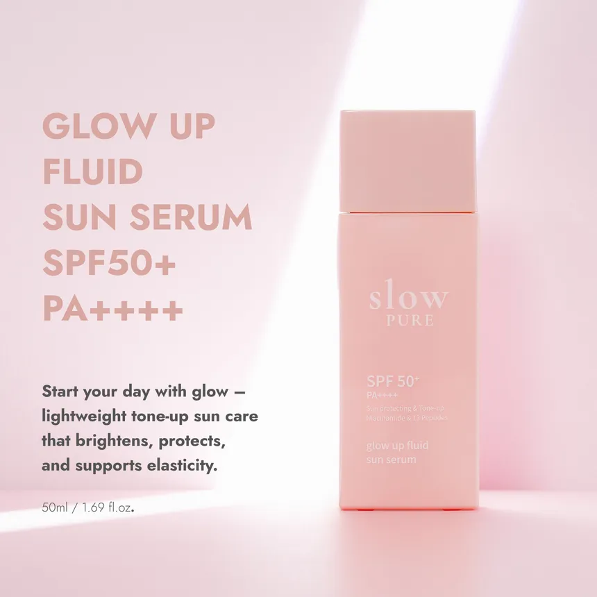 slowpure - Glow Up Fluid Sun Serum 50ml