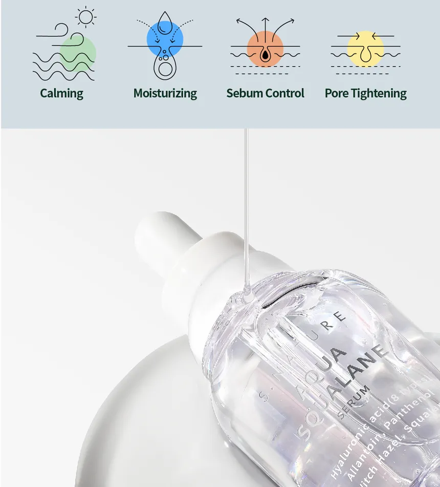 S.NATURE - Aqua Squalane Serum 50ml