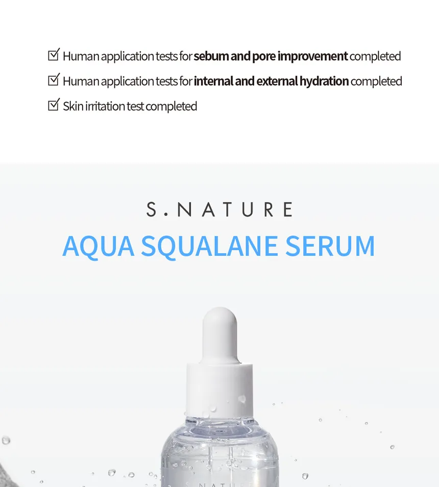 S.NATURE - Aqua Squalane Serum 50ml