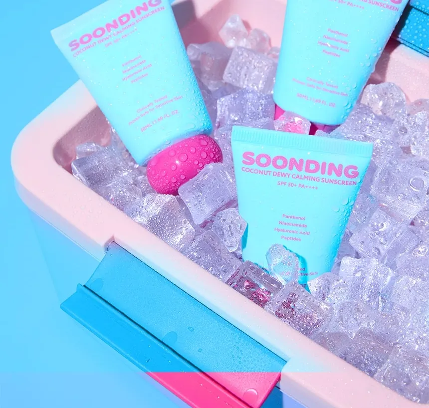 SOONDING - Coconut Dewy Calming Sunscreen 50ml