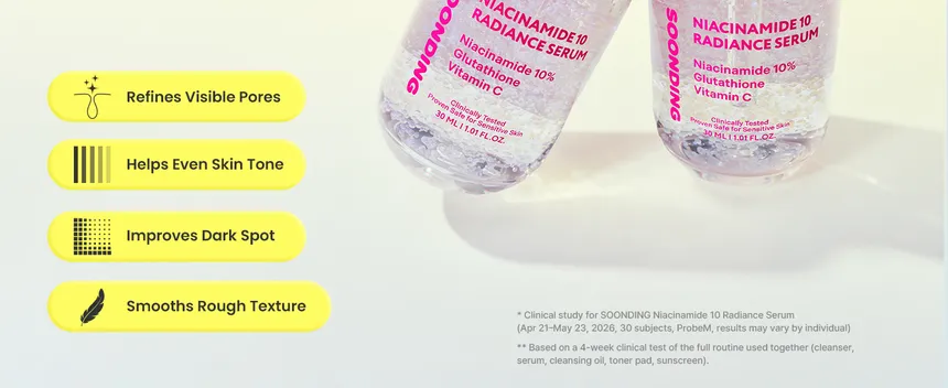 SOONDING - Niacinamide 10 Radiance Serum 30ml