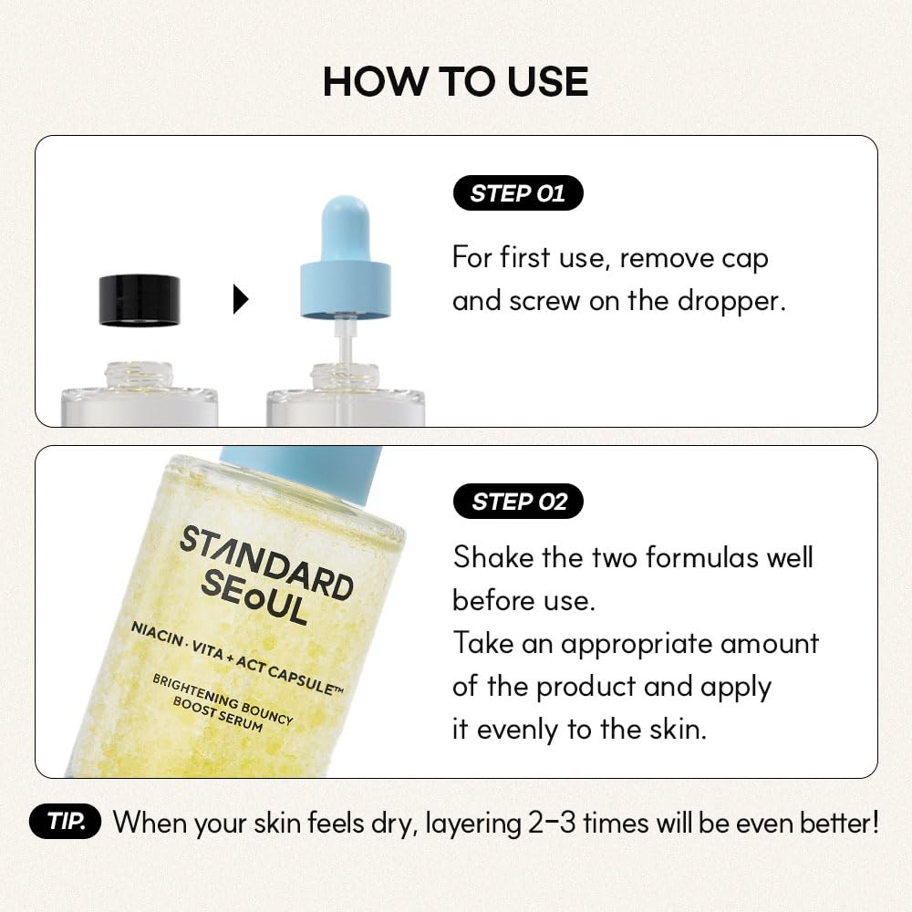 STANDARD SEOUL - Brightening Bouncy Boost Serum 30ml