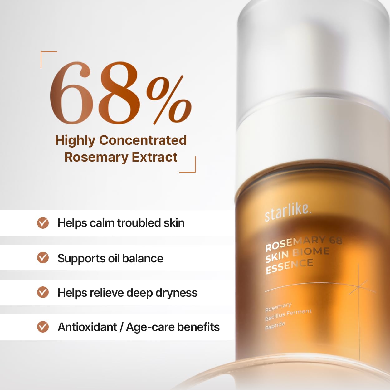 starlike - Rosemary 68 Skin Biome Essence 100ml