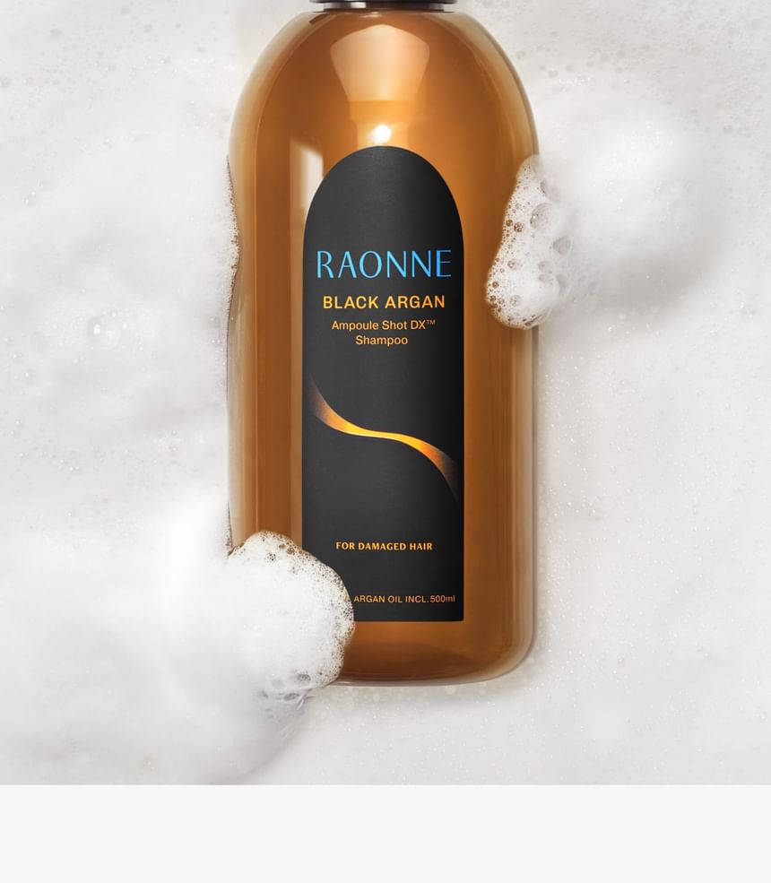 RAONNE - Black Argan Ampoule Shot DX Shampoo 500ml