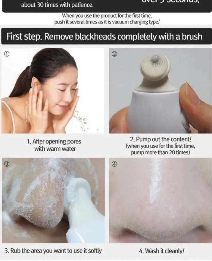 RiRe - Style Black Head Brush Cleanser 20ml