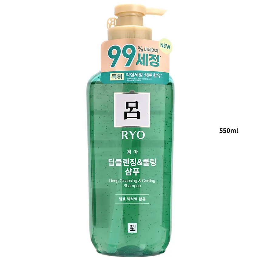 Ryo - Deep Cleansing & Cooling Shampoo 480ml