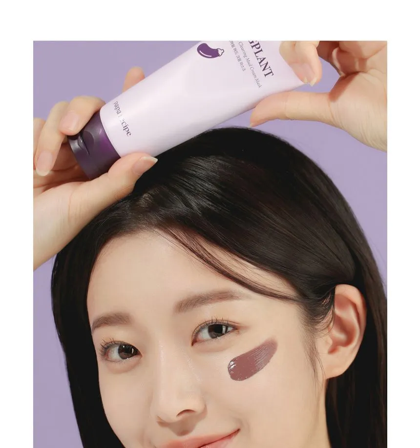 papa recipe - Eggplant Clearing Mud Cream Mask 100ml