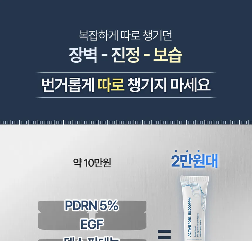 P.CALM - Active PDRN 50000 Rejuvenating Cream 20g