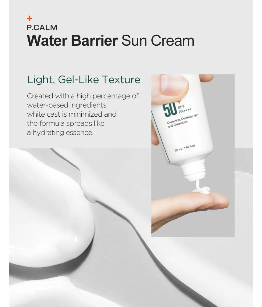 P.CALM - Water Barrier Sun Cream 50ml
