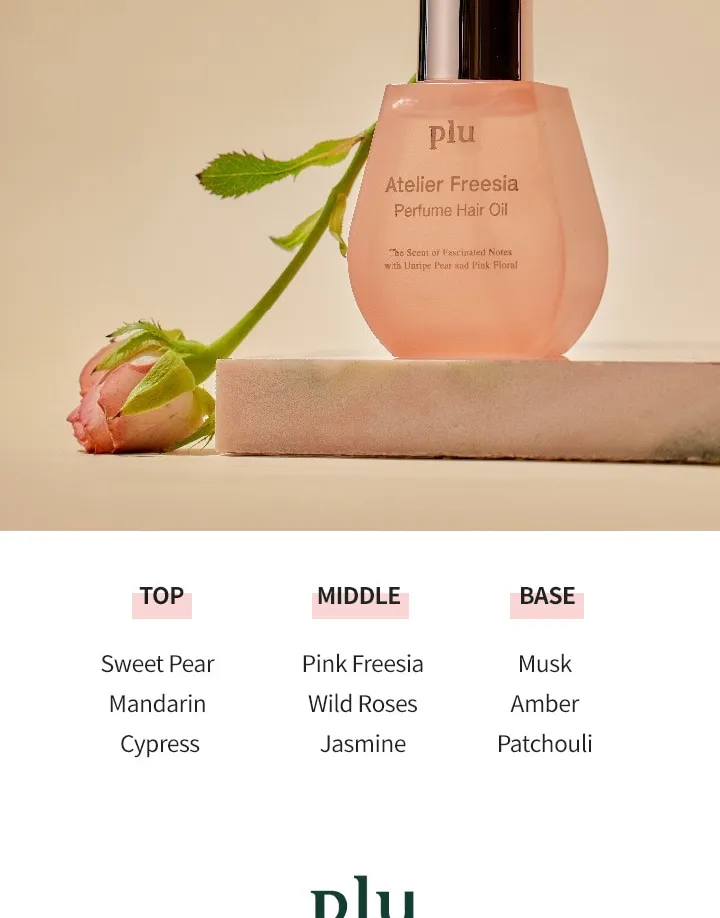 plu - Atelier Freesia Perfume Hair Oil 50ml
