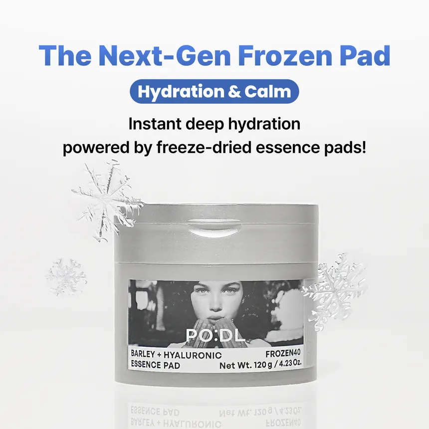PO:DL - Barley Hyaluronic Frozen40 Essence Pad 70 pads