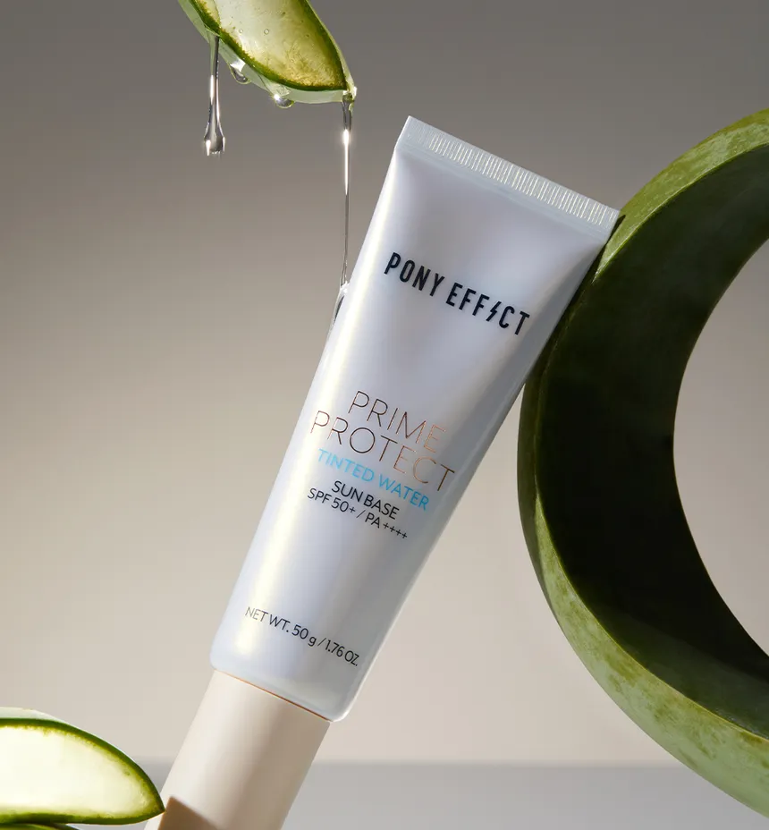 PONY EFFECT - Prime Protect Tinted Water Sun Base 50g