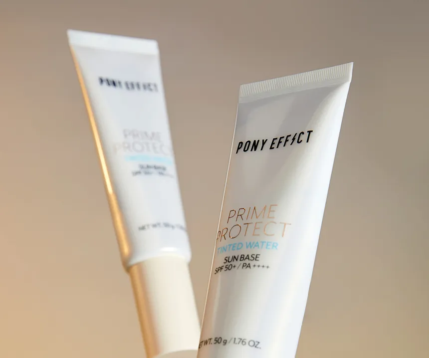 PONY EFFECT - Prime Protect Tinted Water Sun Base 50g