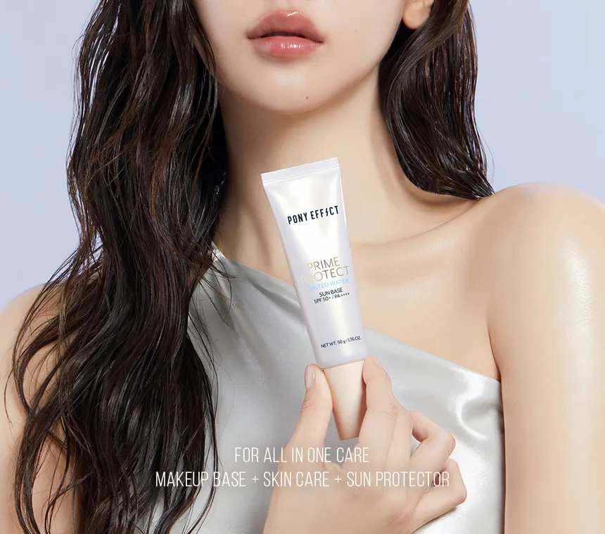 PONY EFFECT - Prime Protect Tinted Water Sun Base 50g