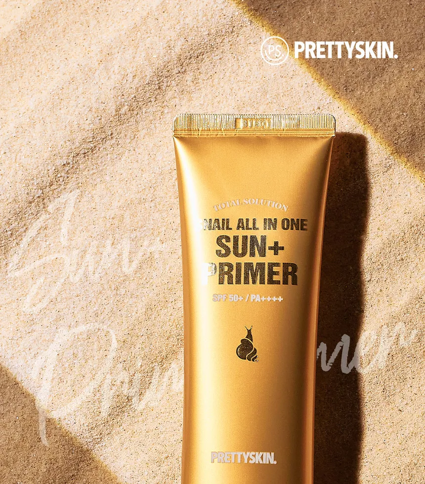 Pretty skin - Total Solution Snail All In One Sun+ Primer 50ml