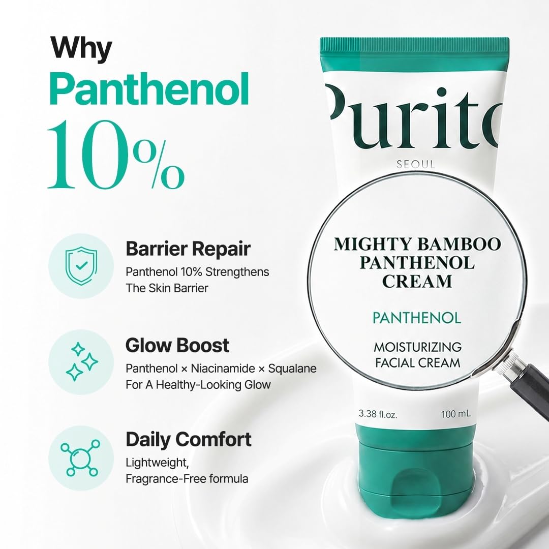 Purito SEOUL - Mighty Bamboo Panthenol Cream 100ml