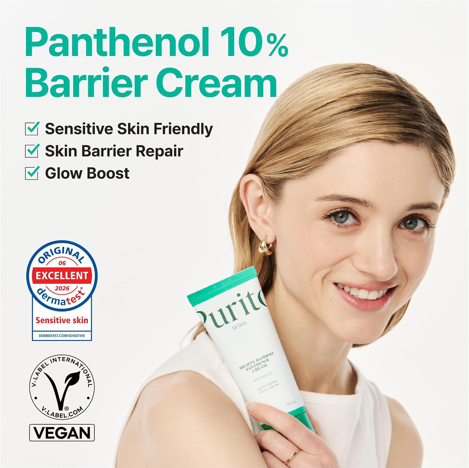 Purito SEOUL - Mighty Bamboo Panthenol Cream 100ml