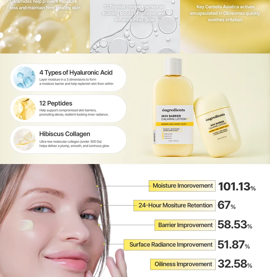 ongredients - Skin Barrier Calming Lotion EX Guasha Edition 80ml