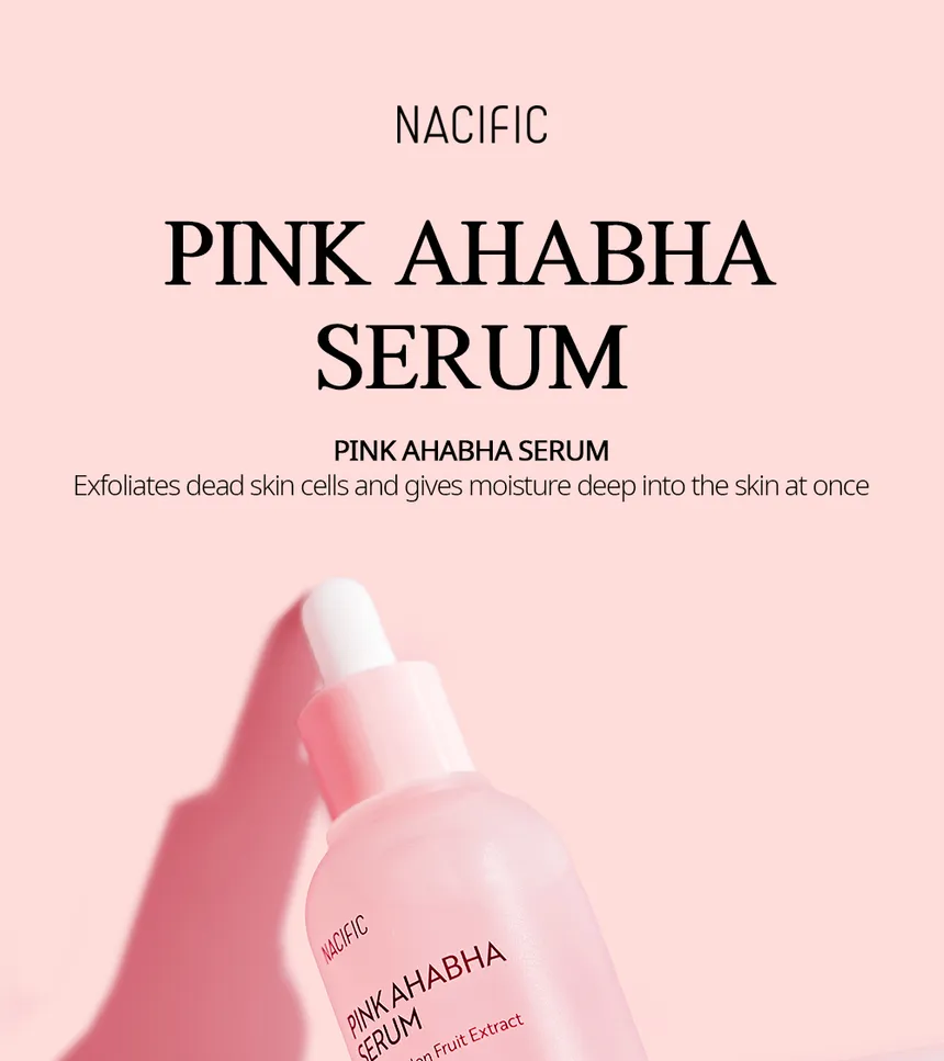 Nacific - Pink AHA BHA Serum 50ml