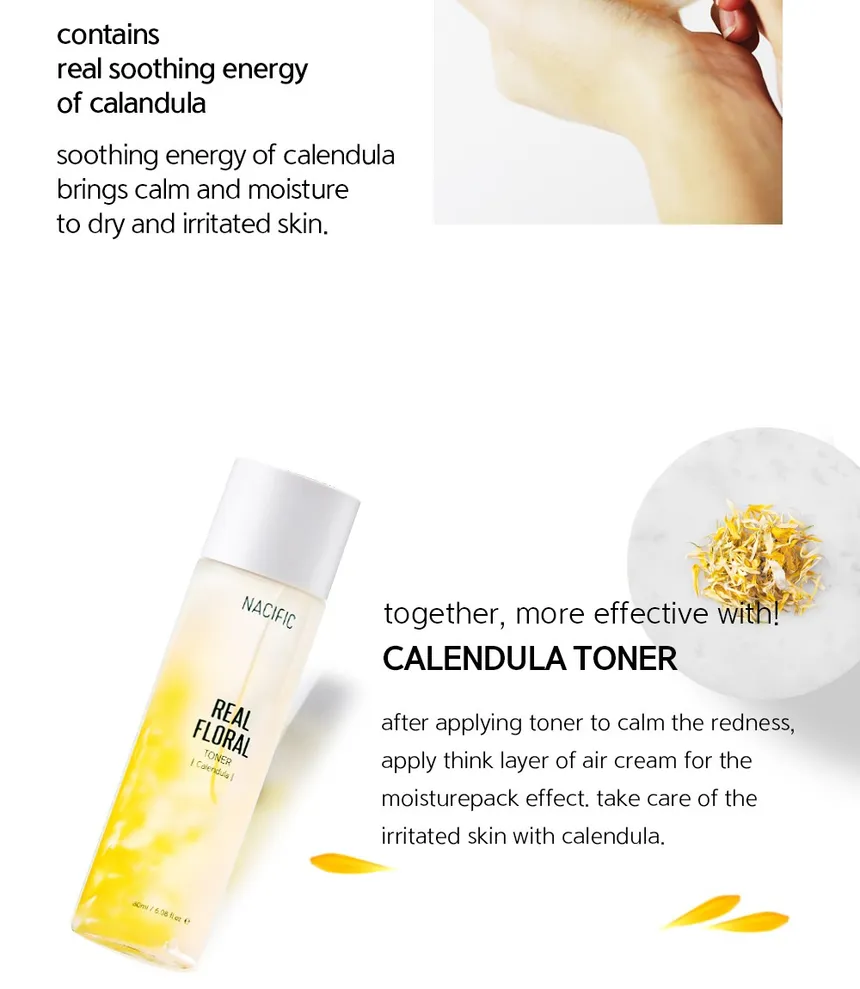 Nacific - Real Floral Air Cream Calendula 100ml