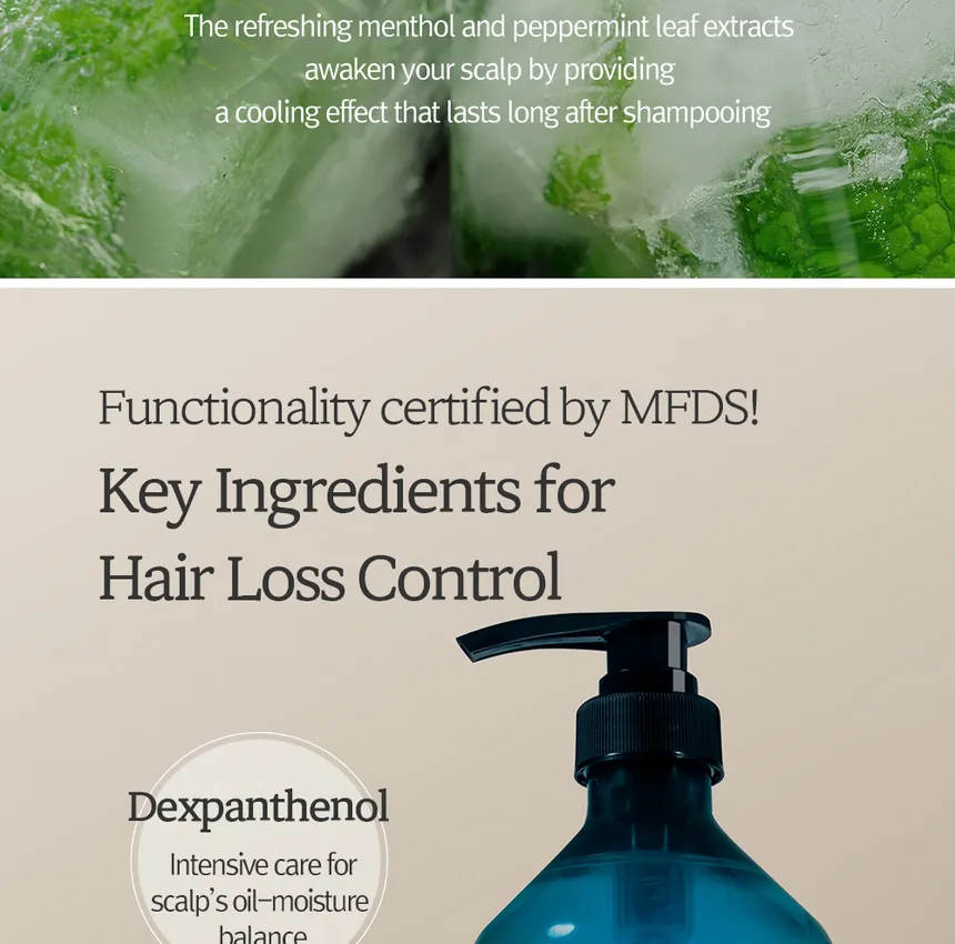 NARD - Cooling Hair Loss Care Shampoo 500ml