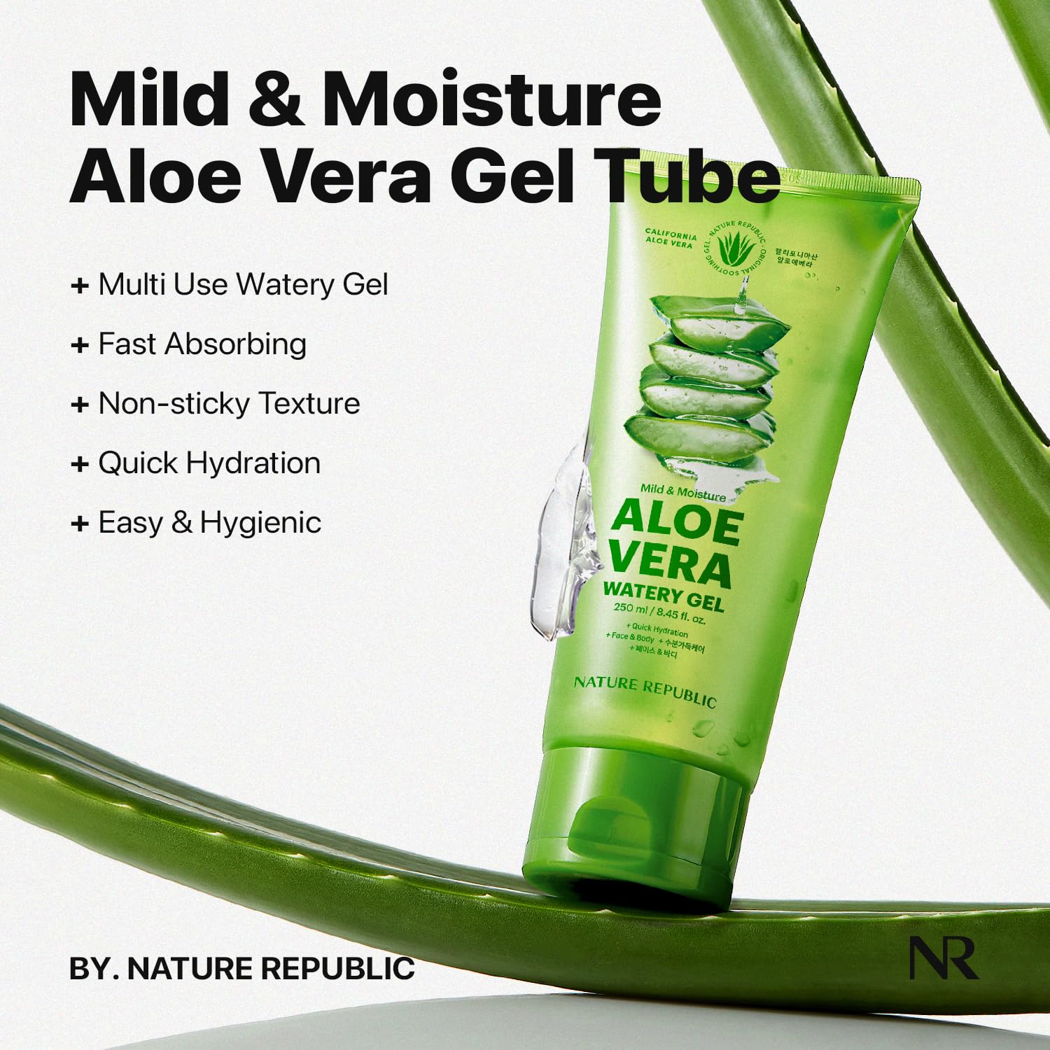 NATURE REPUBLIC - Soothing & Moisture Aloe Vera Soothing Gel Mini 250ml
