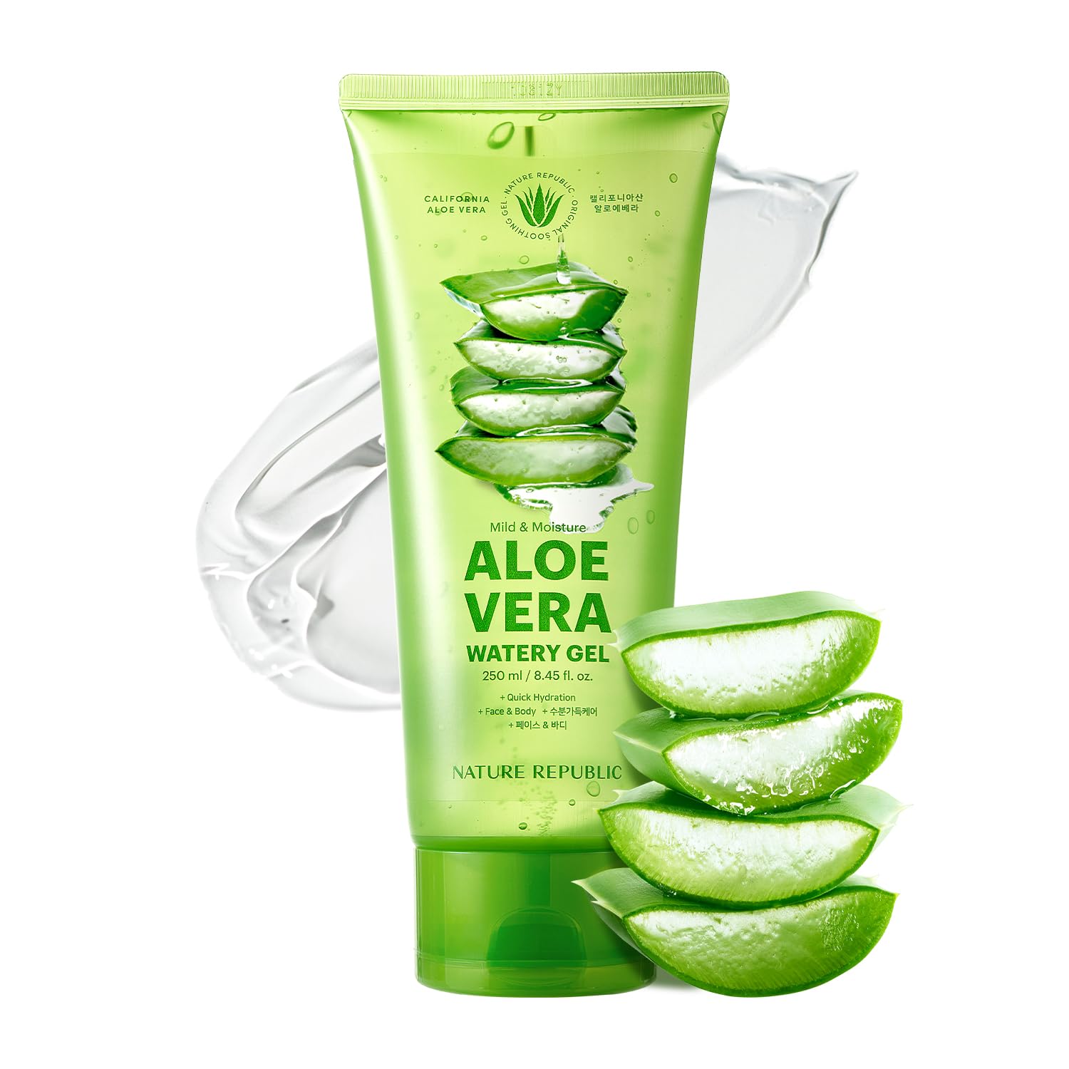 NATURE REPUBLIC - Soothing & Moisture Aloe Vera Soothing Gel Mini 250ml